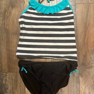 Girls Xhilaration Tankini XL 14-16